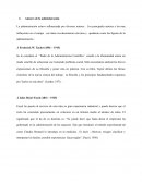 Autores de la administración