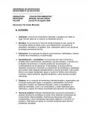 Taller Educación ambiental