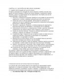 Gestión de recurso humano