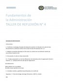 Taller 4 Fundamentos de Administración