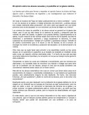 Breve ensayo sobre los abusos en la iglesia católica (TP. Doctrina Social de la Iglesia)