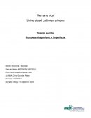 Competencia perfecta e imperfecta