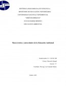 Análisis de la educación ambiental