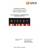 Taller aplicado a la administración marketing Ripley S.A