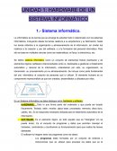 Hardware de un sistema informático
