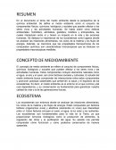 Resumen medioambiente