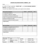 Encuesta de satisfacción del comedor