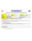 Unidad didactica del cuarto bimestre - Educación secundaria