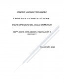 Sustentabilidad del suelo en México