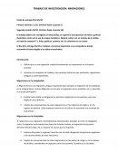 Trabajo de investigación: Migraciones