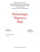 Hemorragia Digestiva Baja