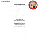 Investigación de operaciones, empresa Caffenio