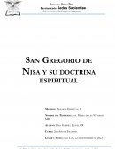 Vida y doctrina de san Gregorio de Nisa