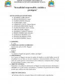 Sexualidad responsable, cuídala y protégete