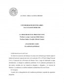 Análisis de casos (La audiencia preliminar)