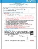 Matemática aplicada evaluación permanente N°01 (EP01)