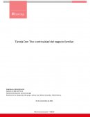 Tienda Don Tito: continuidad del negocio familiar