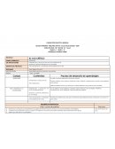 Planeación didactica mensual