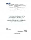 Analisis de los elementos que se involucran en el desarrollo de presupuestos vinculados con las comunidades, localidades, regionales y mundiales de la sociedad