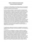 Resistencia de la presión de grupo y consumo de alcohol en adolescentes