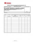 Servicio de reparacion y mantenimiento de unidades de transporte, compactador de desechos no peligrosos y camión f-650 del mejorador de crudo petromonagas, S.A.