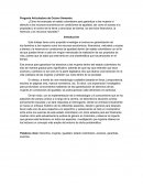 Pregunta Articuladora de Octavo Semestre