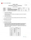 Tecnología del concreto y de materiales