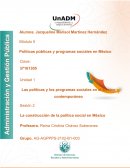 La construcción de la política social en México