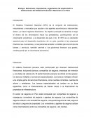 Estructura, importancia, organismos de supervisión e instituciones del Sistema Financiero Nacional en el Perú