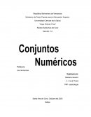 Conjuntos Numéricos