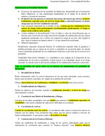 Optimización de Portafolio Markowitz. Página 1