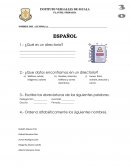 Examen tercero de primaria