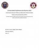 Mapa de doble entrada de las teorías del derecho divino de los reyes y la teoría de la soberanía popular