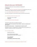 Roberto Mourey el METALIDER