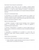 Administración Actual introducción de administración