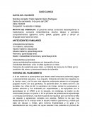 Caso clínico. Tratamiento farmacológico