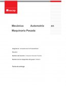 Ensayo Mecánica Automotriz