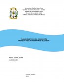 Trabajo práctico: pre - producción. Proyecto para un programa de televisión