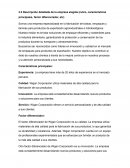 Descripción detallada de la empresa elegida (rubro, características principales, factor diferenciador, etc)