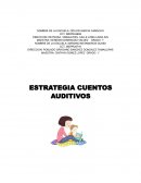 Estrategia cuentos auditivos