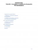 Conceptos y modelos de Evaluación Psicopedagógica