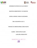 Caso Martos S.A de C.V