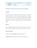 Modelo carta despido con justa causa