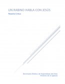 Reseña libro “Un Rabino habla con Jesús”