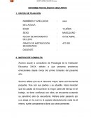 Modelo Psicología de la Institución Educativa