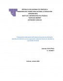 Propuesta de adecuación del sistema de potencia principal y distribución eléctrica en la corporación industrial Americer