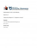 Trabajo práctico obligatorio N° 2: “Imaginamos ser docentes”