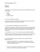 Taller de repaso H.E.P