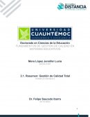 Fundamentos de gestión de calidad en sistemas educativos