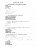 Cuestionario cartografia